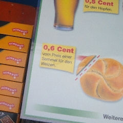 Grisson auf dem grössten Bauernmarkt Bayerns Bauernmarkt München Odeonsplatz